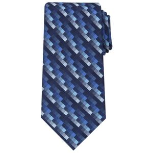 Bespoke Patterned Navy Sterling Tie